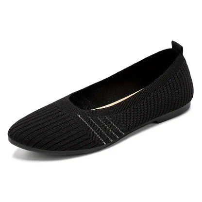 Hazel Stretch Knit Flats™