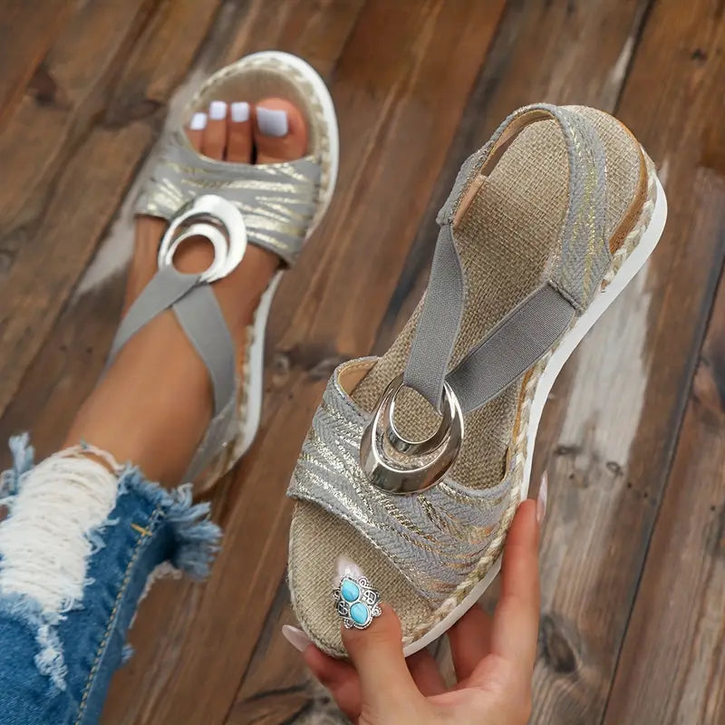 Boho Straps Wedge Sandals™
