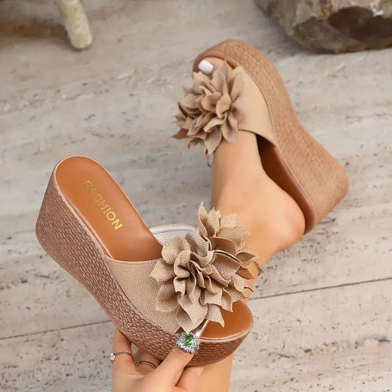 Floral Bliss Wedge Sandals™