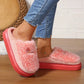 Cozy Pink Plush Slippers™