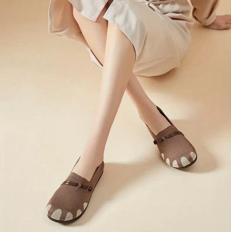 Tabitha Knit Toe Flats™