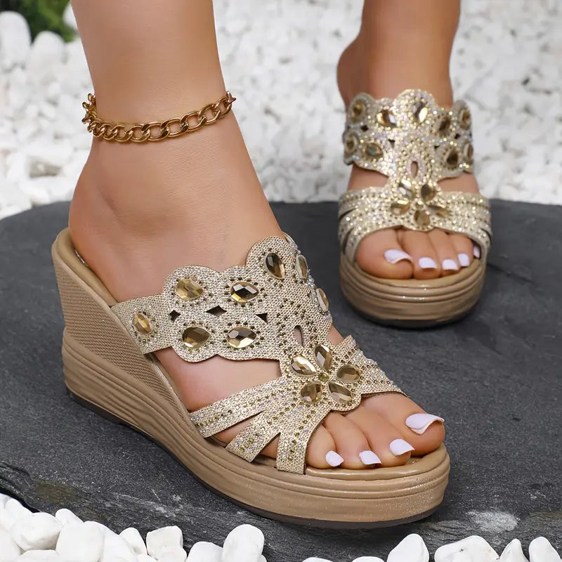 Gem Wedge Sandals™