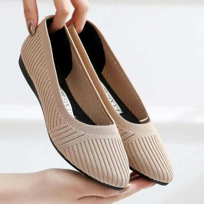 Hazel Stretch Knit Flats™