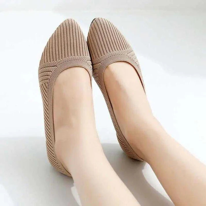 Hazel Stretch Knit Flats™