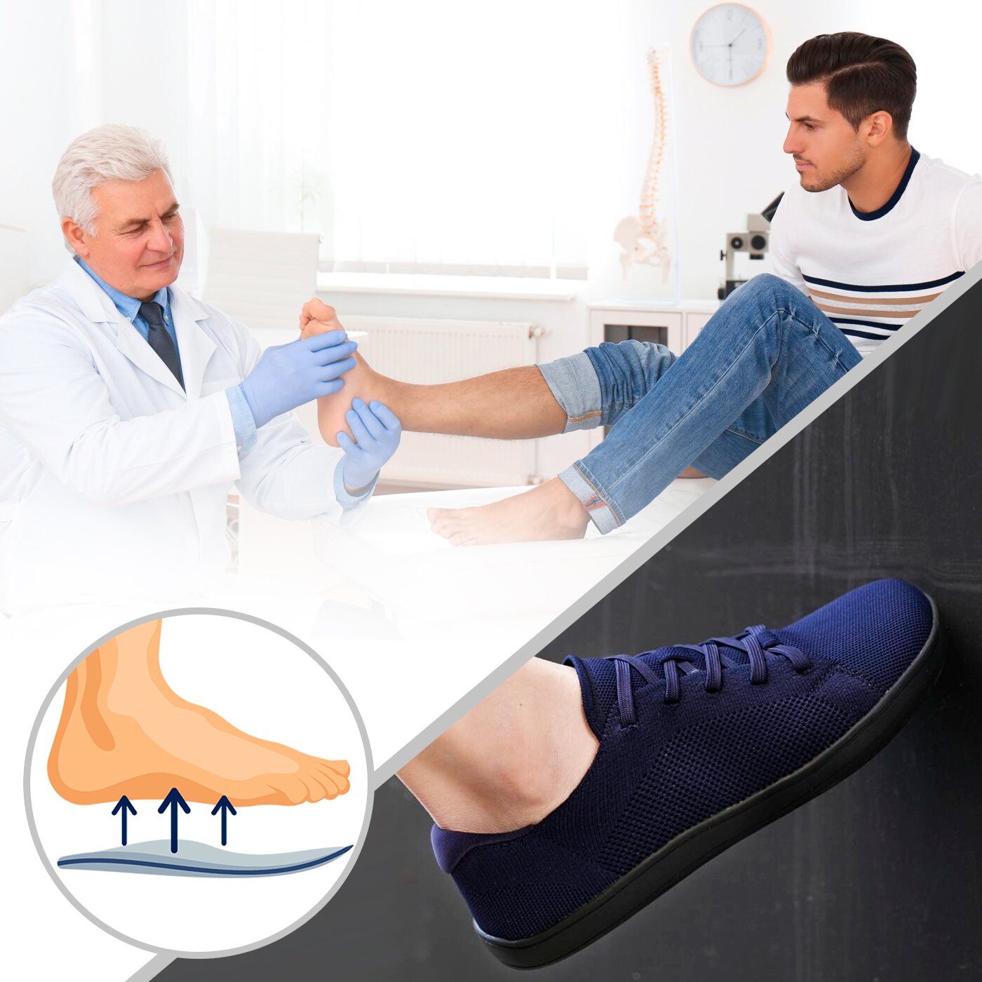 Claudette Wide Toe Box Sneakers™