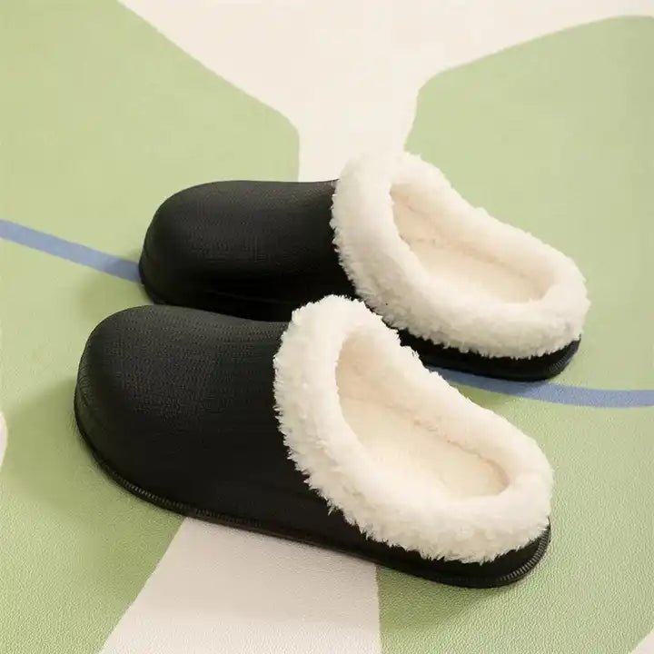 Cotton Fur Clogs™