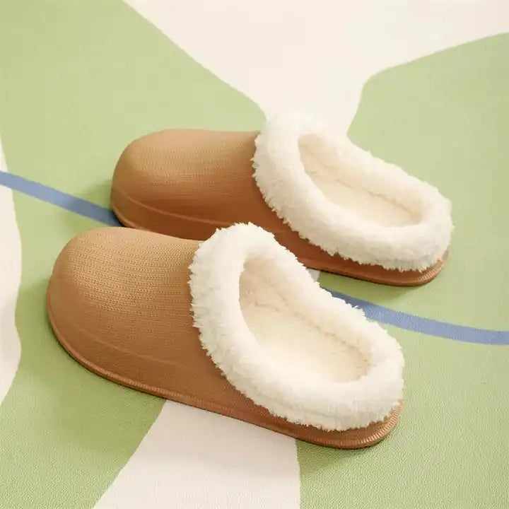 Cotton Fur Clogs™