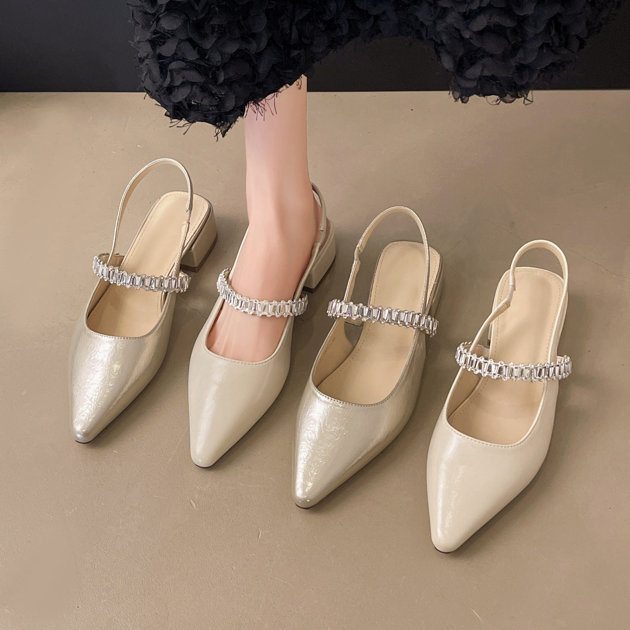 Milan Sparkle Slingbacks™