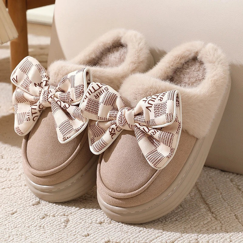 Cloud Bow Winter Slippers™