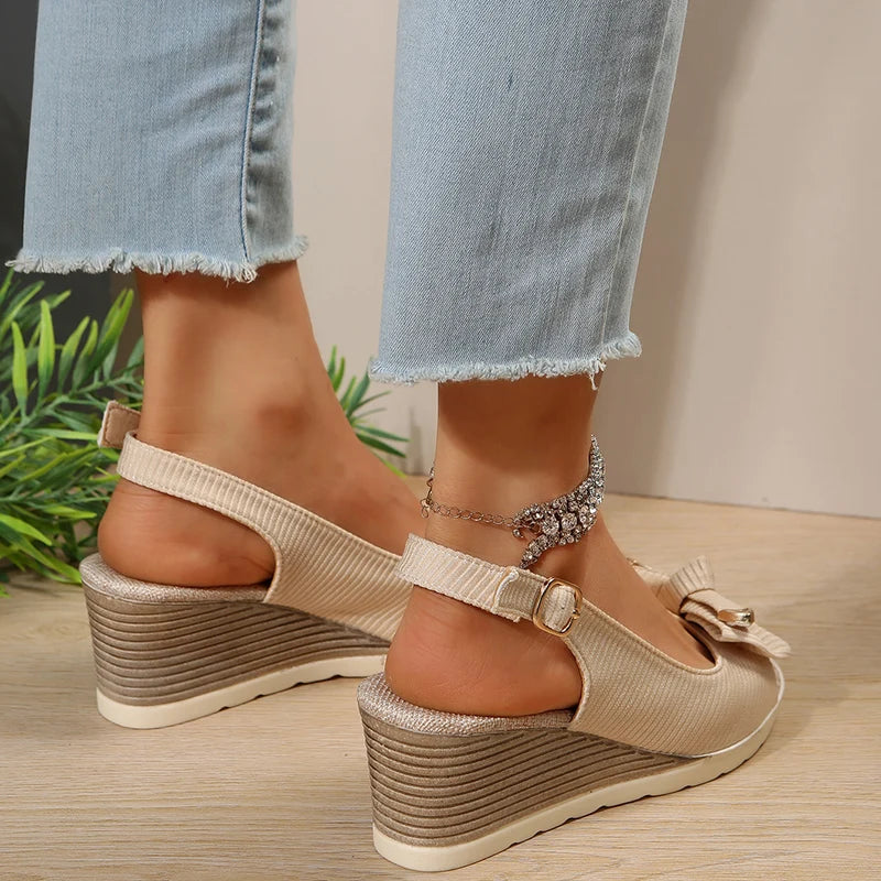 Loretta Bow Wedges™