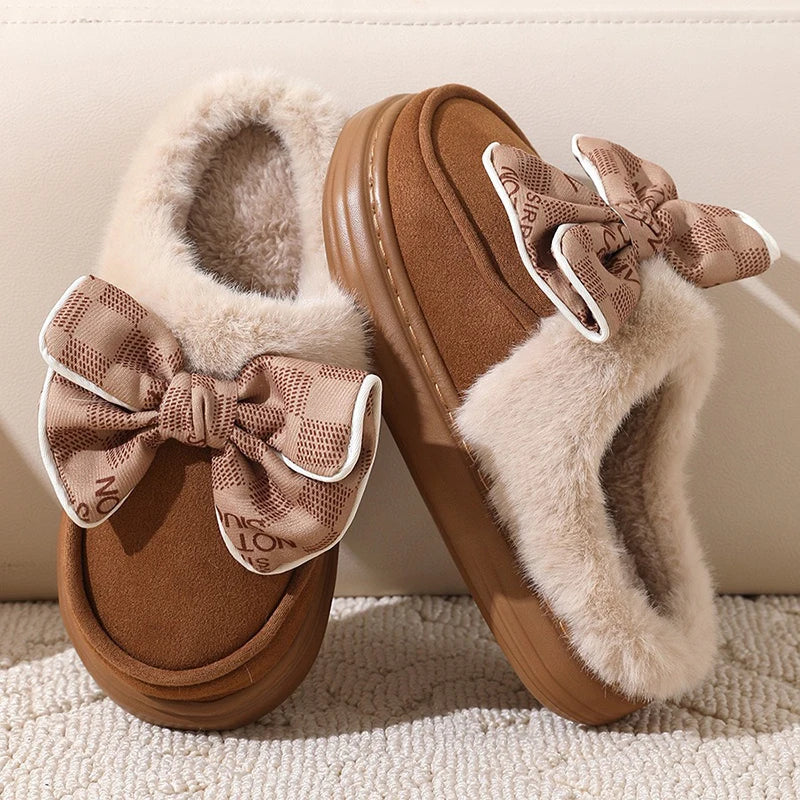 Cloud Bow Winter Slippers™