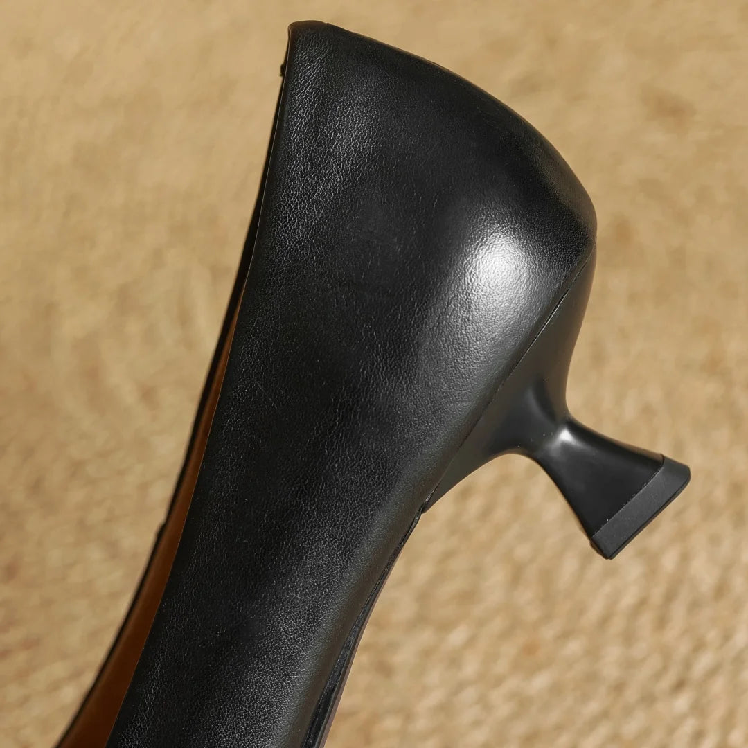 Kitten Leather Heels™