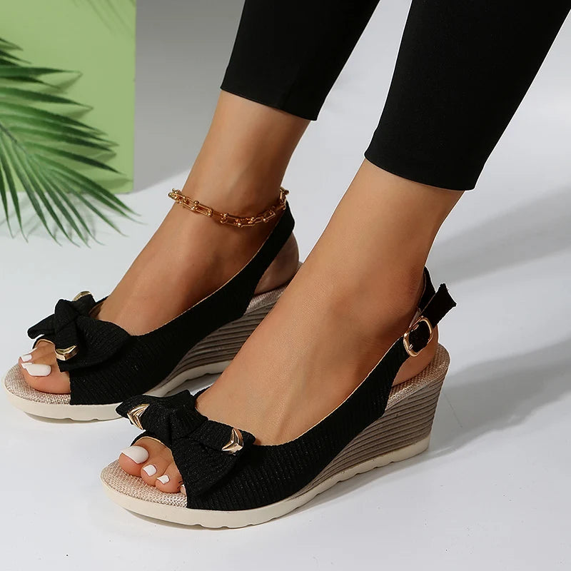 Loretta Bow Wedges™