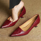 Kitten Leather Heels™