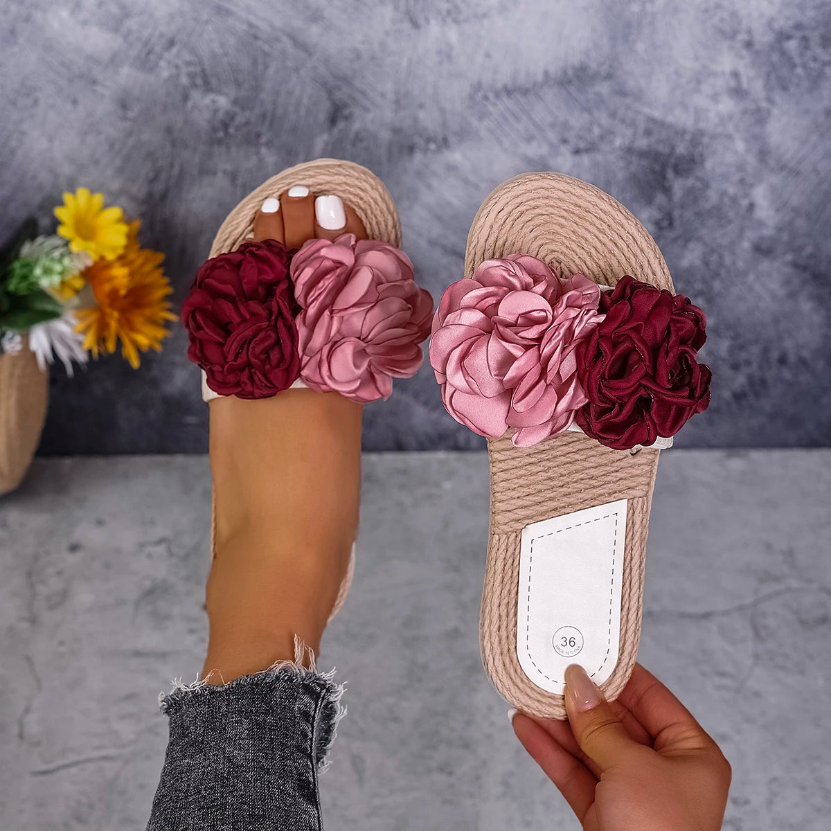 Rosalie Bloom Wedges™