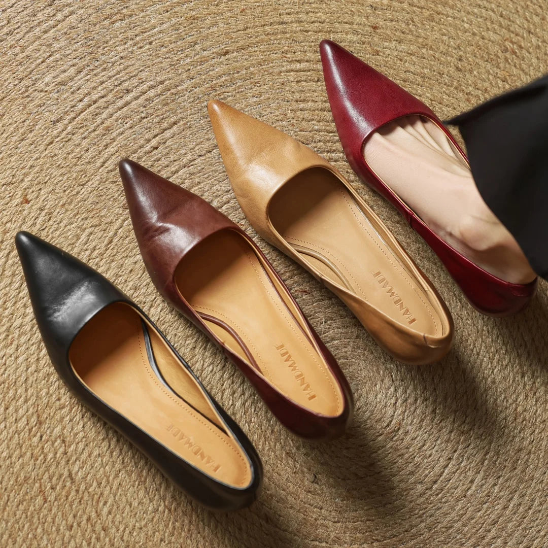 Kitten Leather Heels™