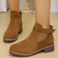 Rustic Charm Ankle Suede Boots™