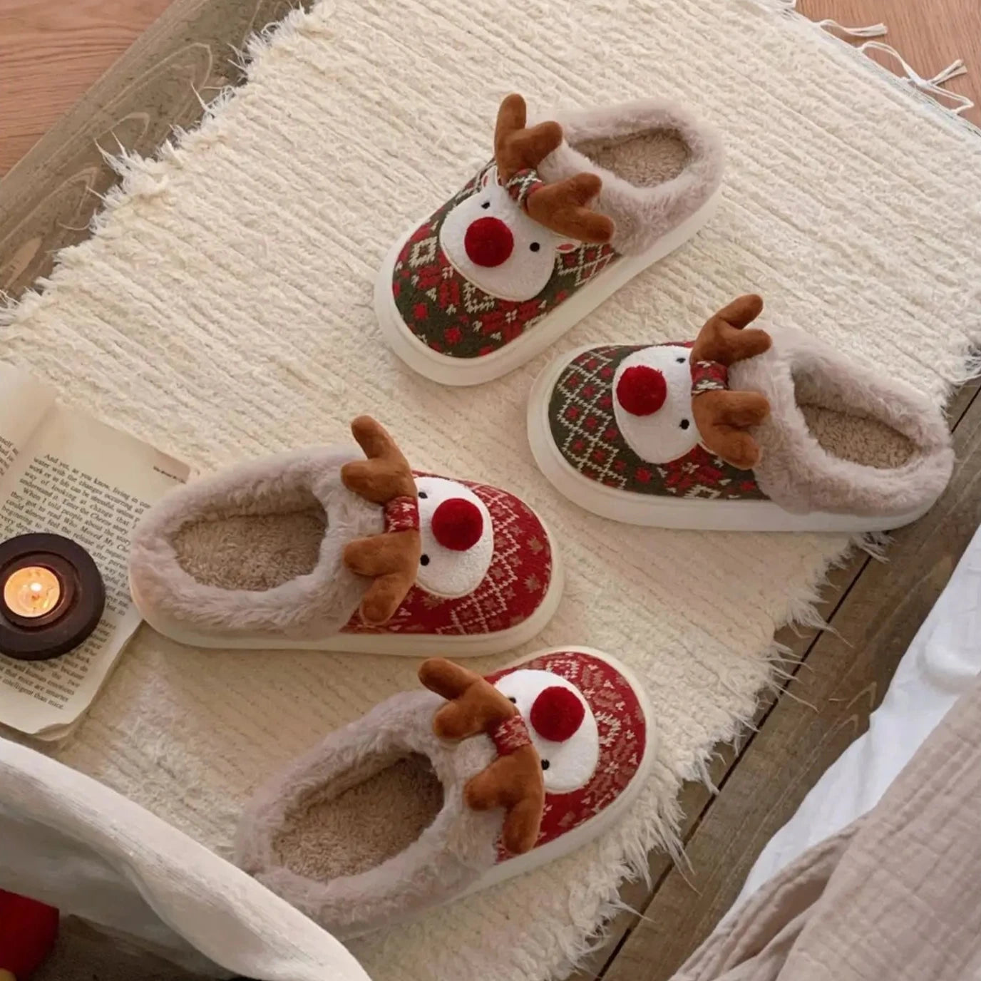 Christmas Cotton Slippers™