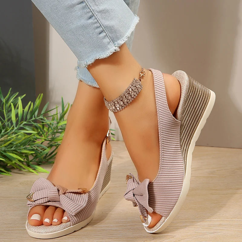 Loretta Bow Wedges™