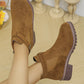 Rustic Charm Ankle Suede Boots™
