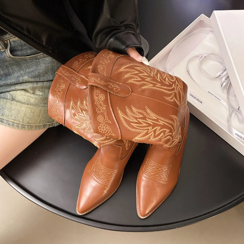 Canyon Leather Western Boots For Women™