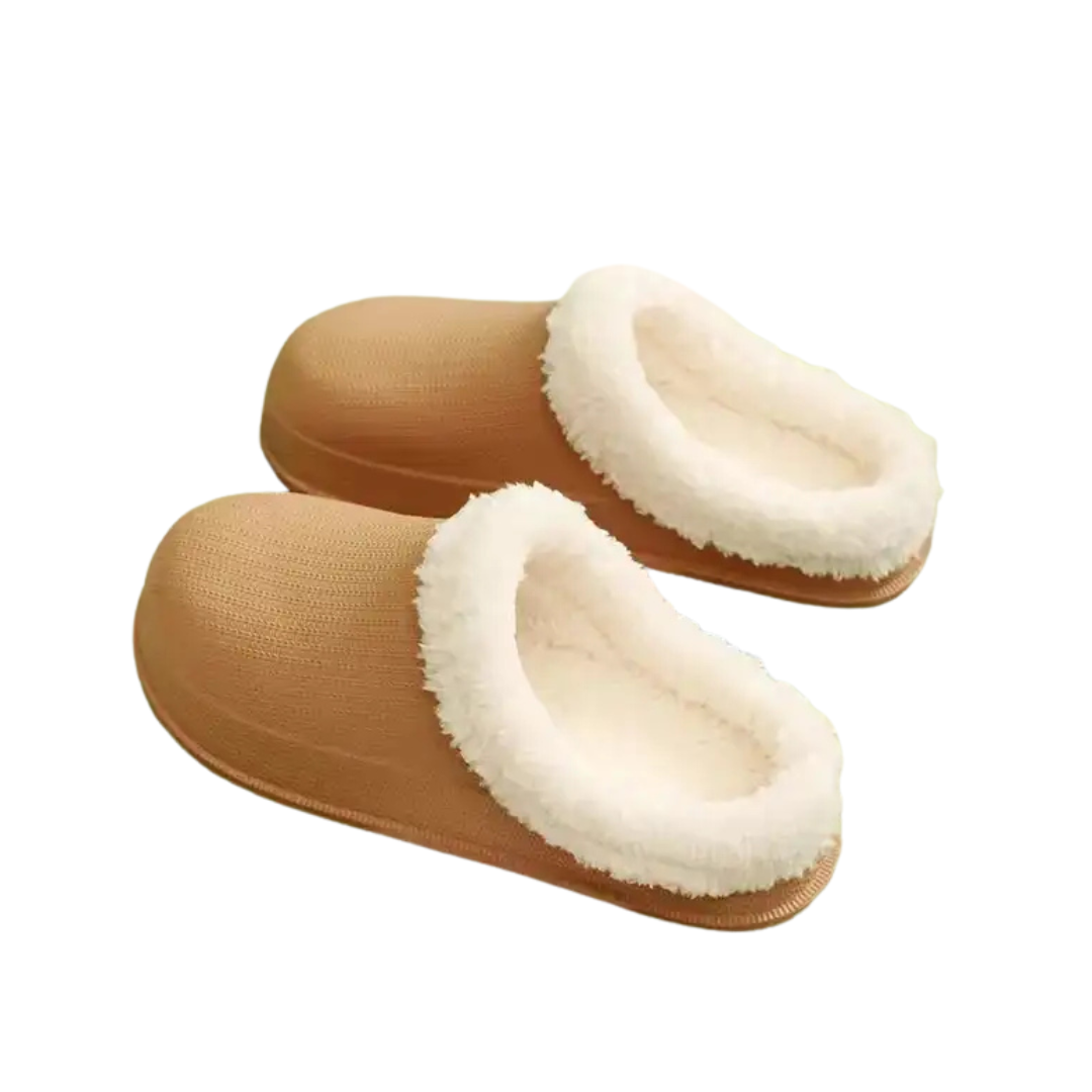 Cotton Fur Clogs™