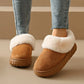 Fur Lined Suede Slippers™