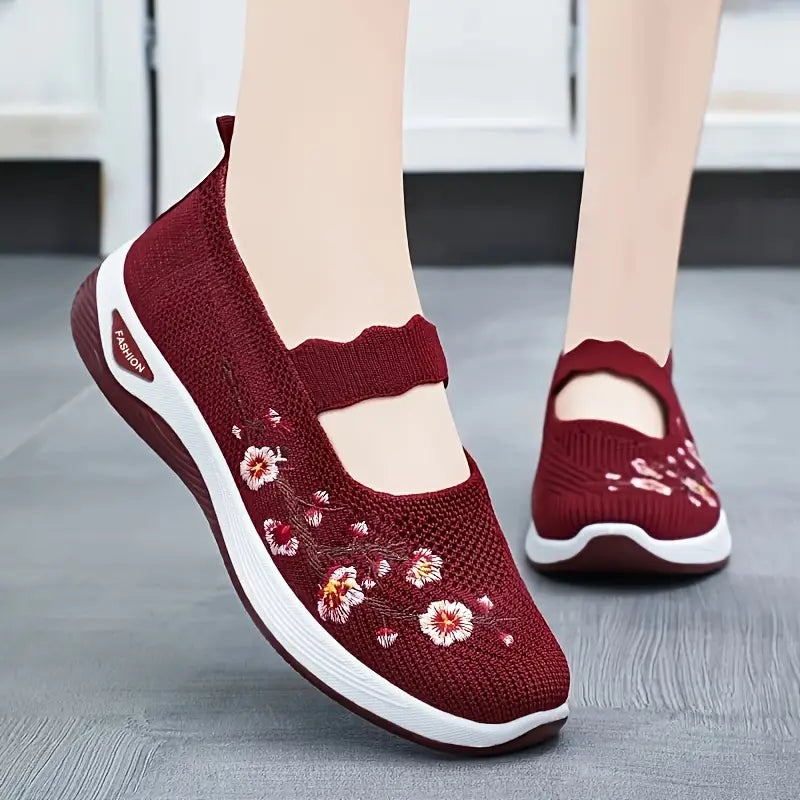 Cherry Soft Slip On Trainers™