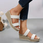 Double Strap Wedge Sandals™