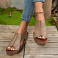 Elegant Studded Wedge Sandals™