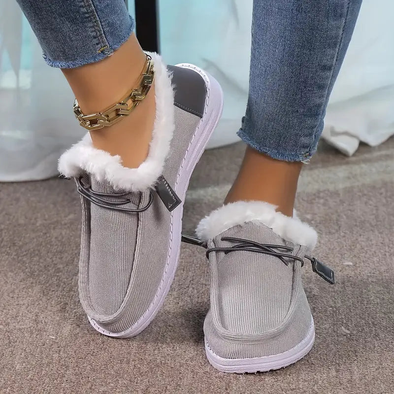 Orthopedic Fur Loafers™