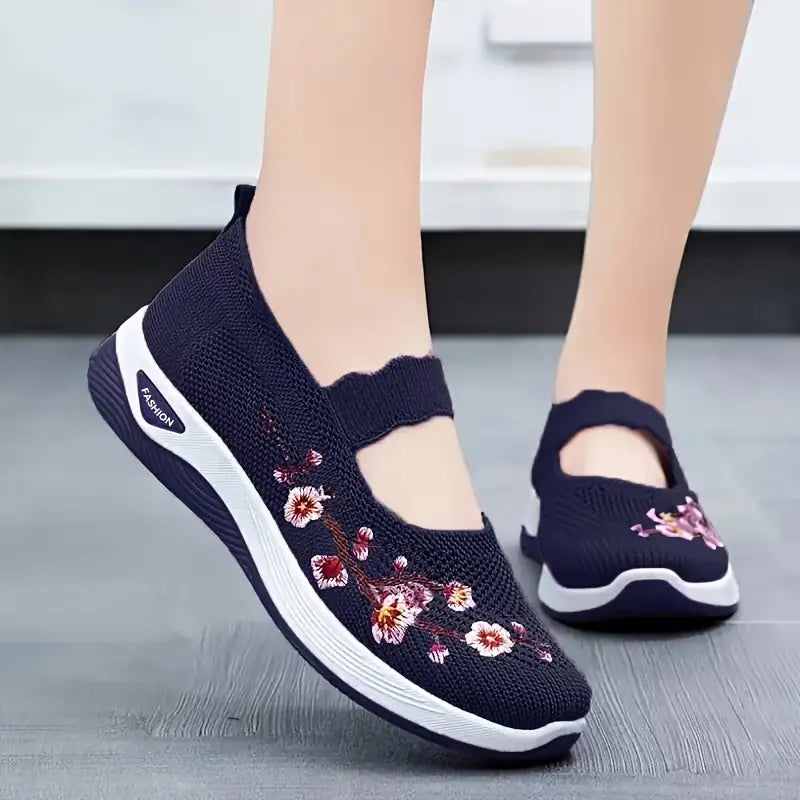 Cherry Soft Slip On Trainers™