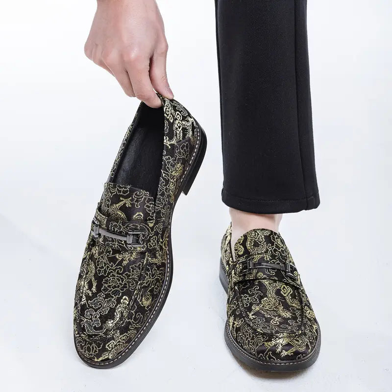 Ambrose Brocade Loafers™