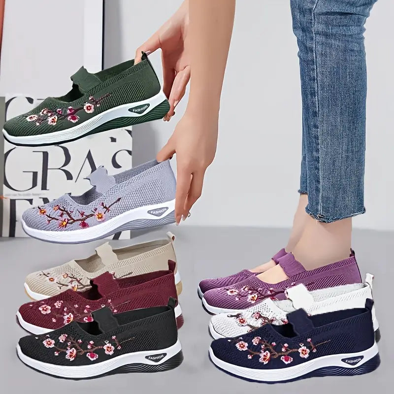 Cherry Soft Slip On Trainers™
