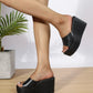 Noir Wedge Slides™