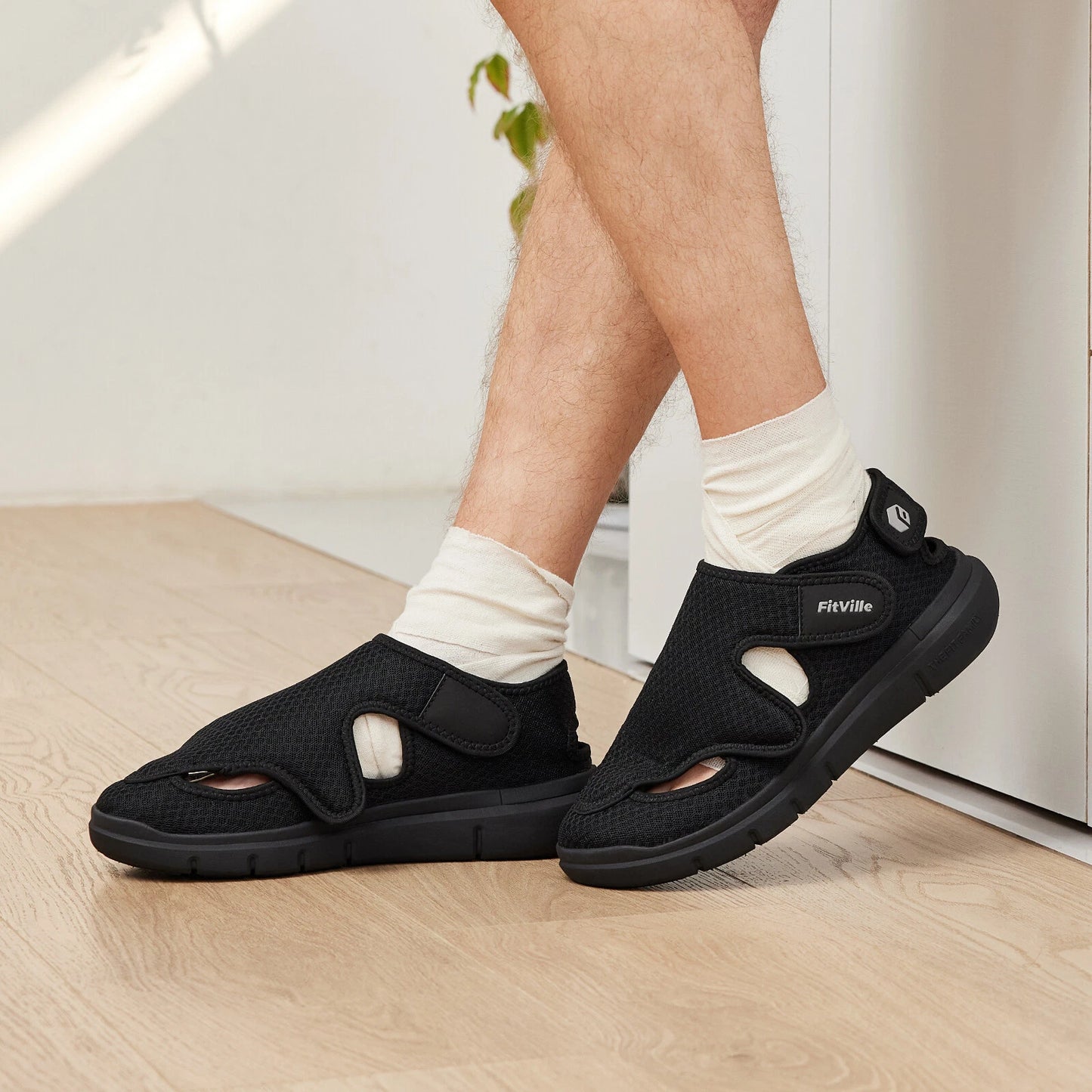 Men Wide Fit Diabetic Sandals™